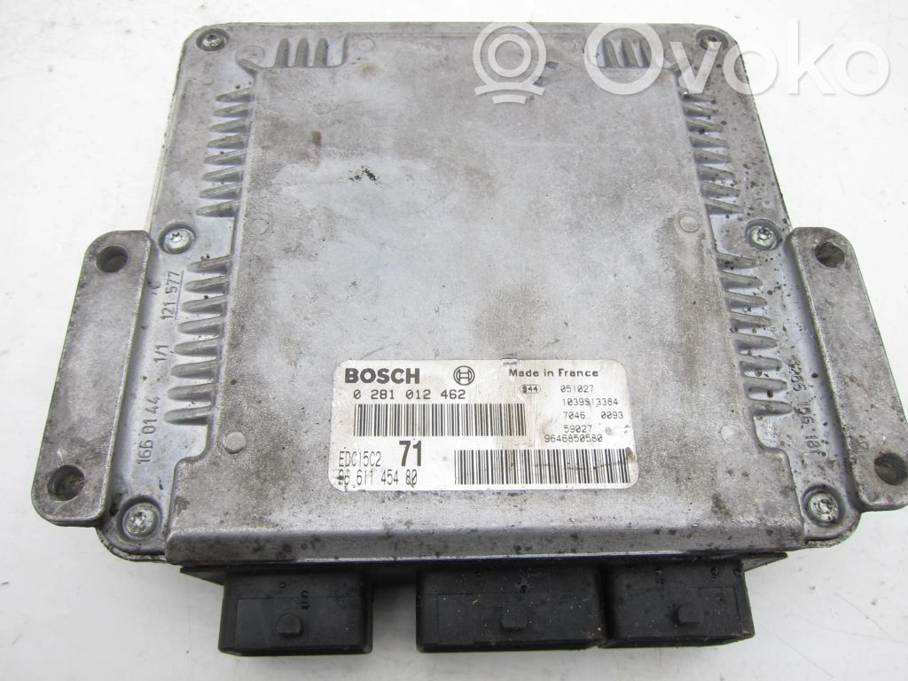 Engine control unit/module   9661145480,0281012462
