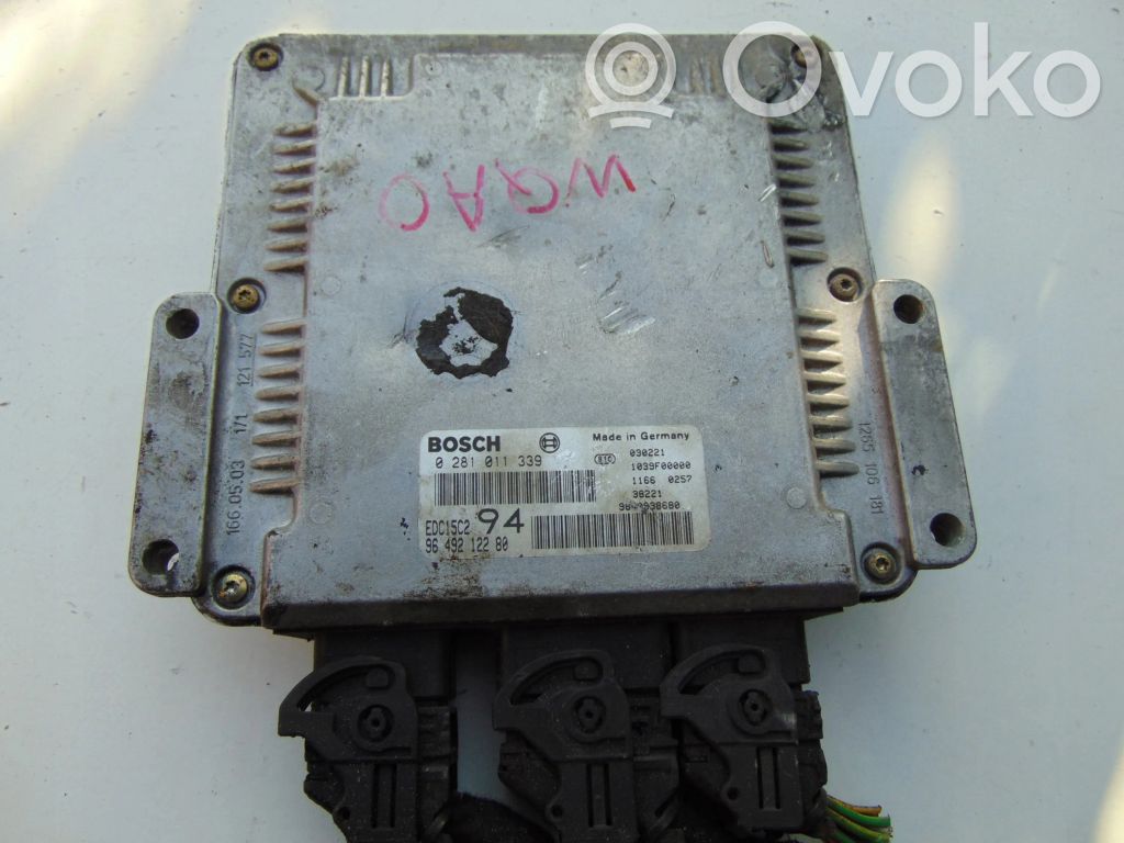 Citroen C3 Engine control unit/module 