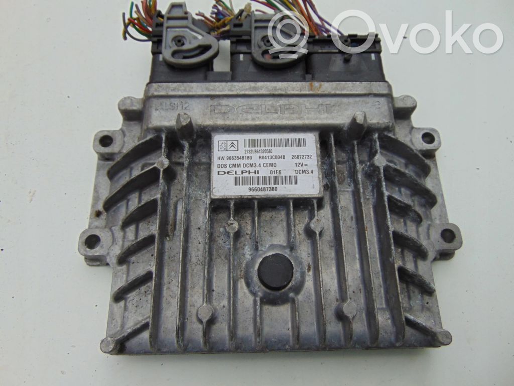 Peugeot 307 Engine control unit/module 