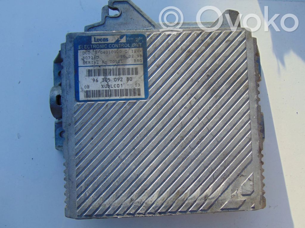 Citroen Xantia Engine control unit/module 