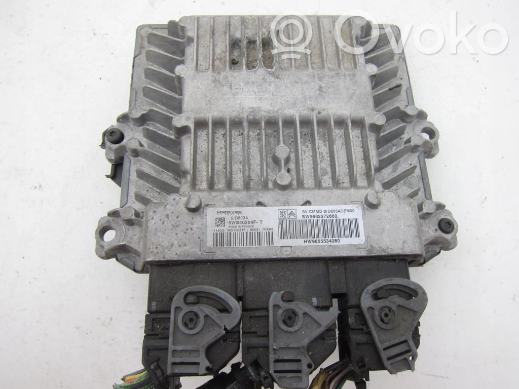 Peugeot 407 Engine control unit/module 