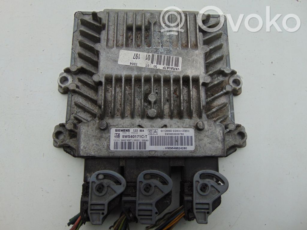 Peugeot 1007 Variklio valdymo blokas 