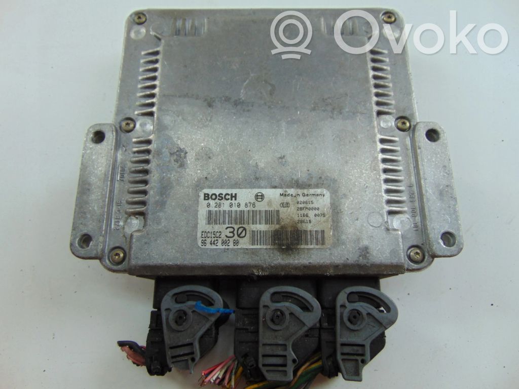 Engine control unit/module   0281010876,9644200280