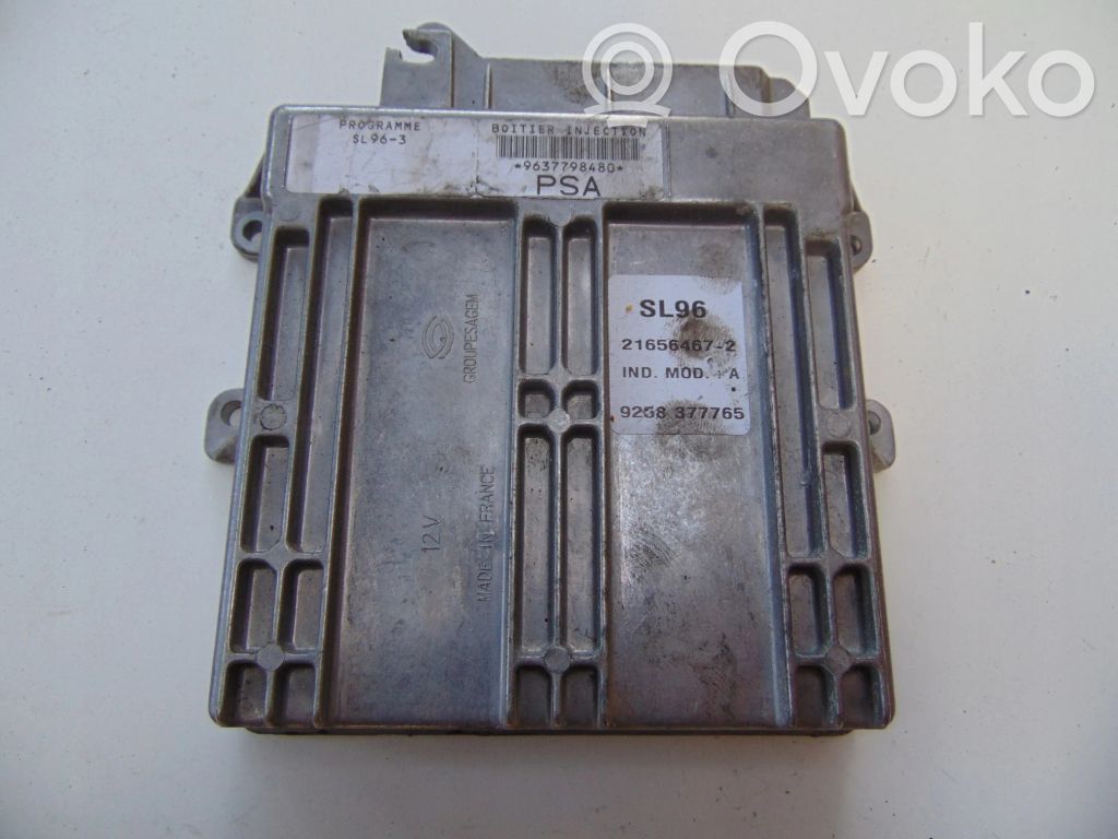 Engine control unit/module   9637798480