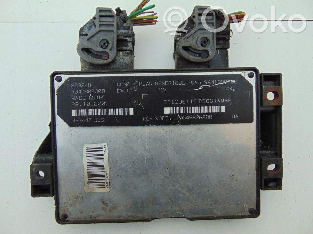 Peugeot Partner Engine control unit/module 