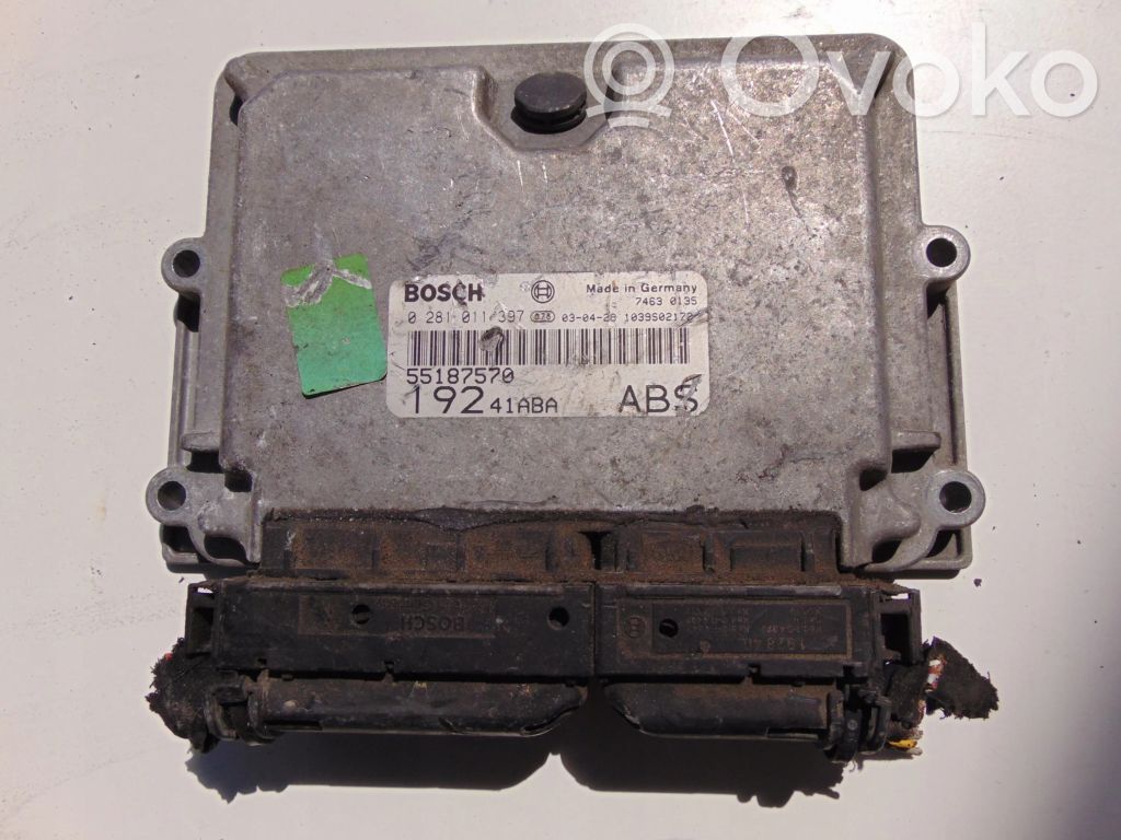 Fiat Stilo Engine control unit/module 
