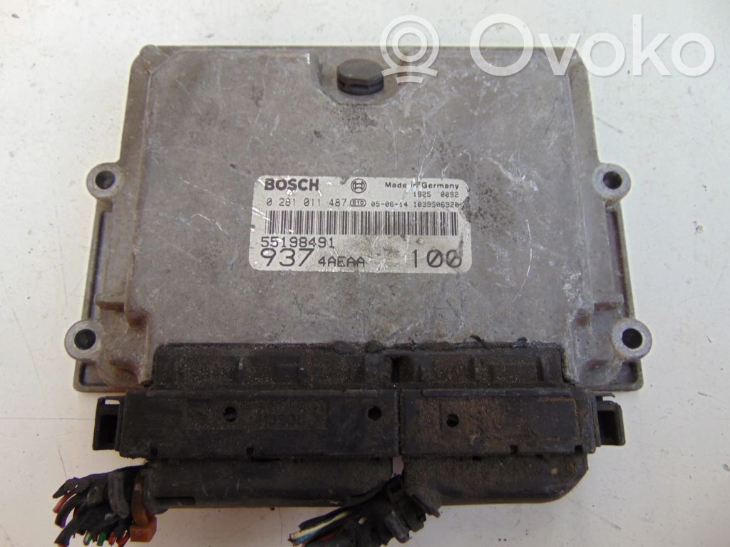 Alfa Romeo 147 Engine control unit/module 