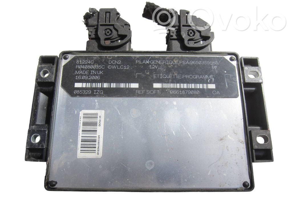 Engine control unit/module   9661879080,R04080035C,9650359580