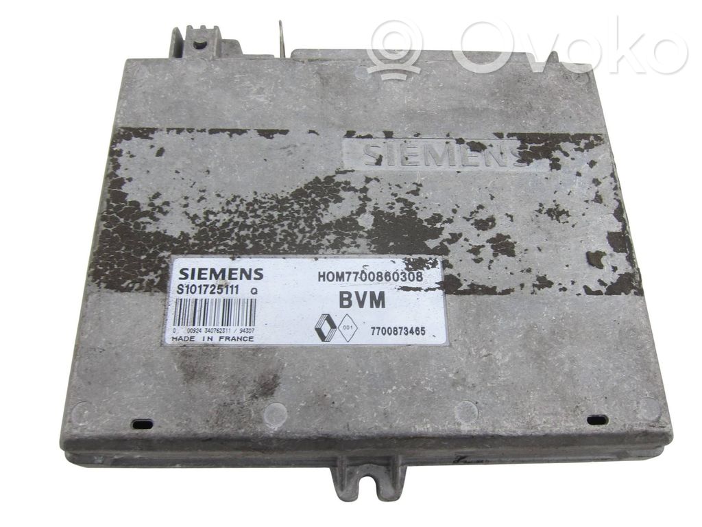 Engine control unit/module   7700860308,S101725111Q,S101725111,7700873465,HOM7700860308