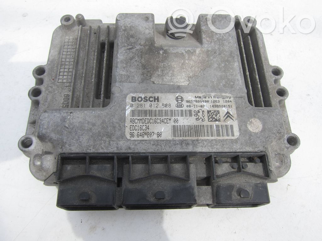Peugeot 207 Engine control unit/module ECU 