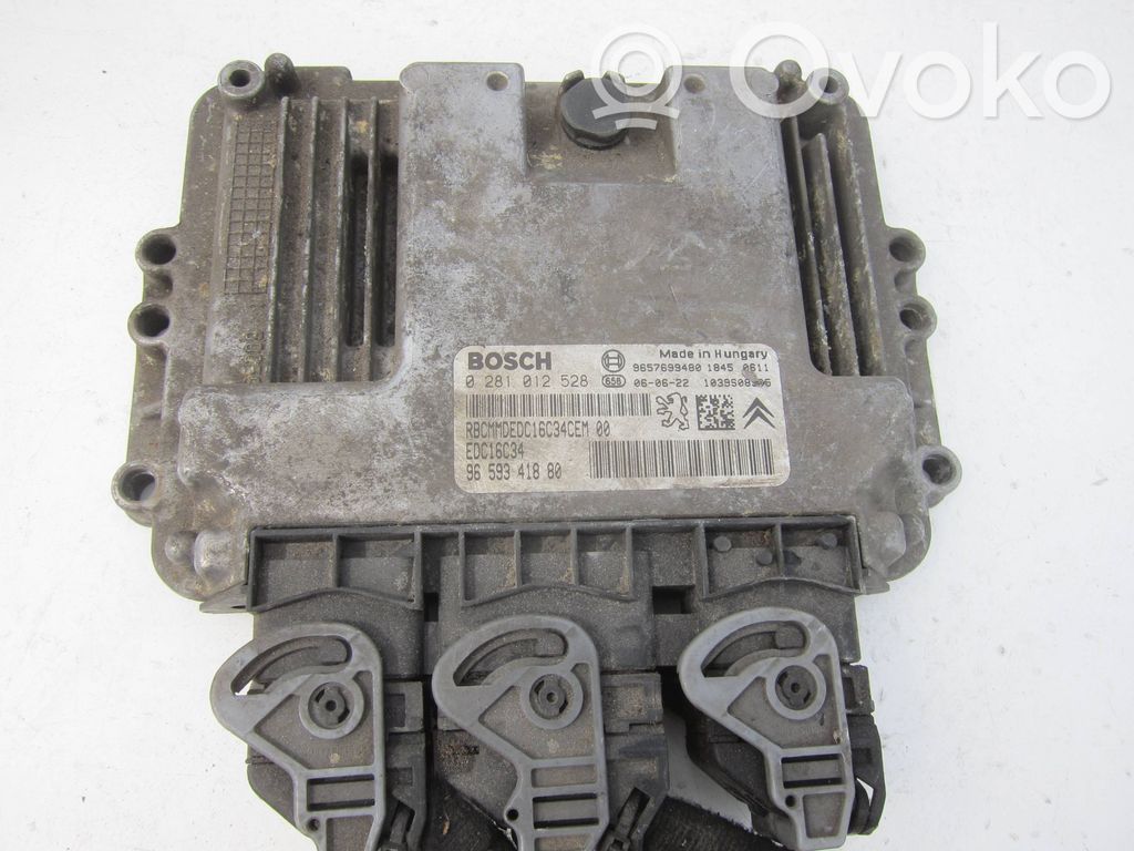 Peugeot 207 Engine control unit/module 
