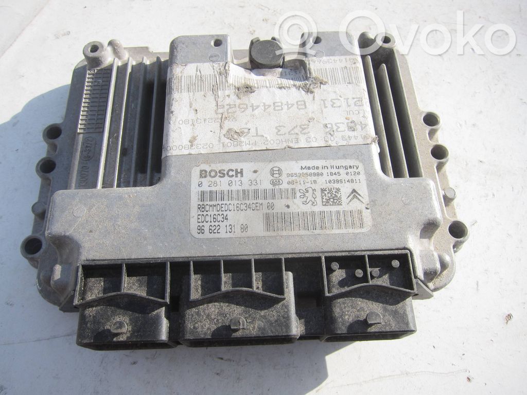 Citroen C4 I Engine control unit/module 