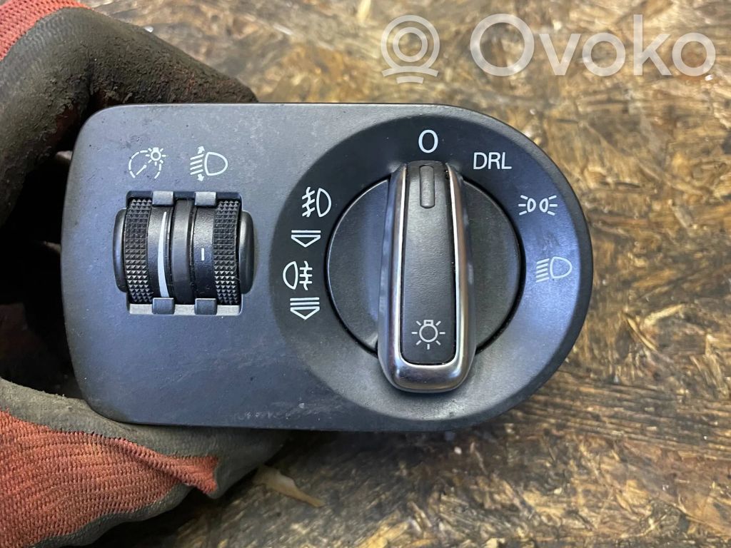 Audi A3 S3 A3 Sportback 8P Light switch 