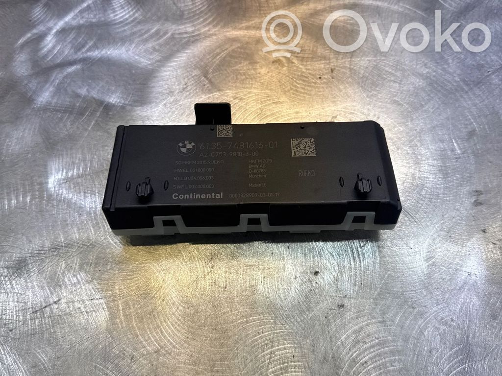 BMW 4 F36 Gran coupe Tailgate/trunk control unit/module 