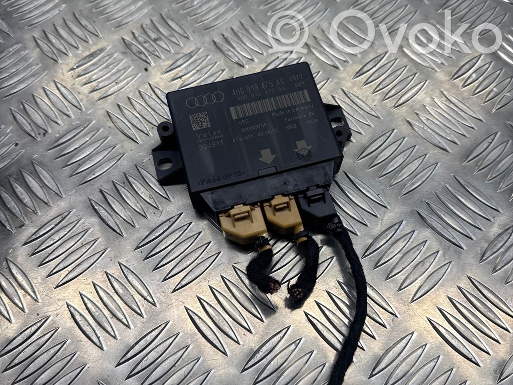 Audi A7 S7 4G Unité de commande, module PDC aide au stationnement 